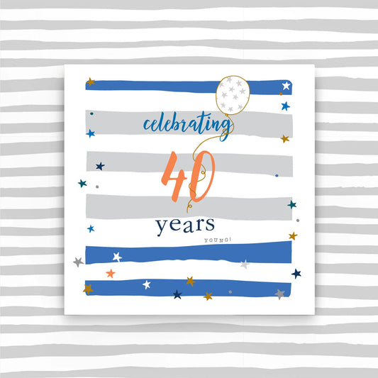 Celebrating 40 years male