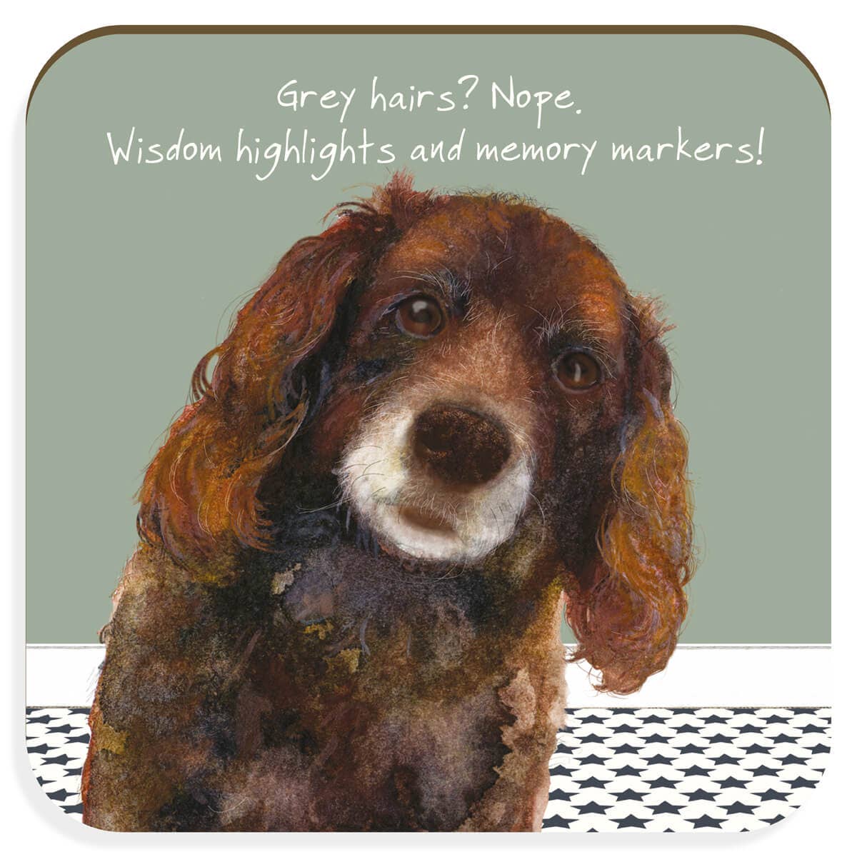 Brown Spaniel Coaster