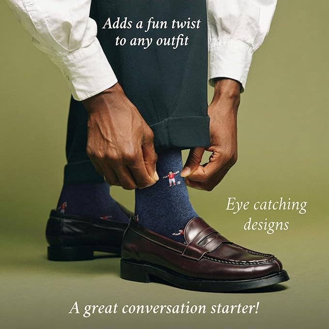 The Furious Footballer | Novelty Socks for Football Fans