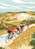 The White Horse Art Greeting Card