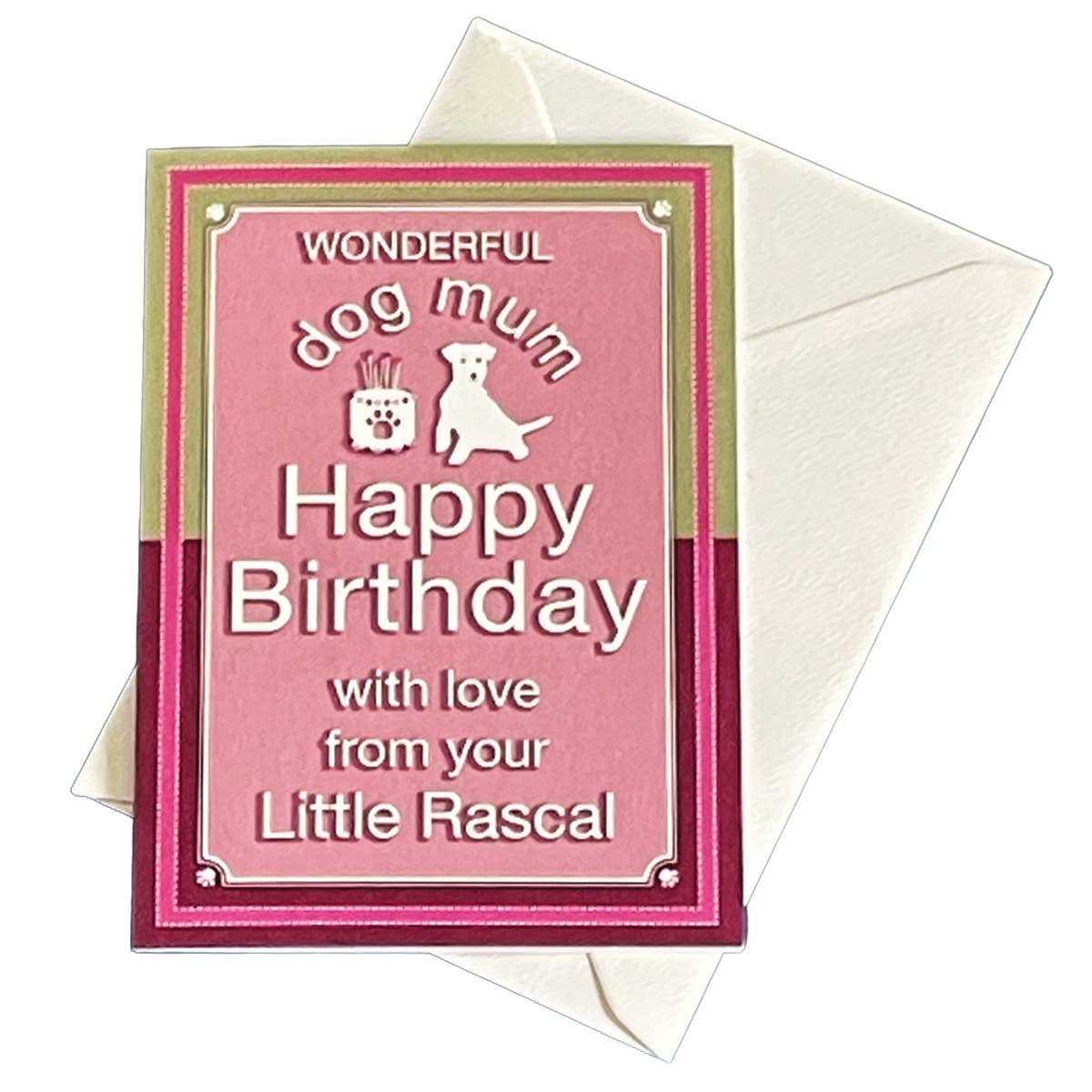 Cards From The dog | Little Rascal Greeting Card