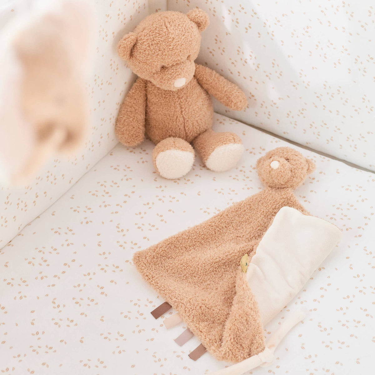 Nattou Teddy - Maxi Doudou Comforter for Babies Bear