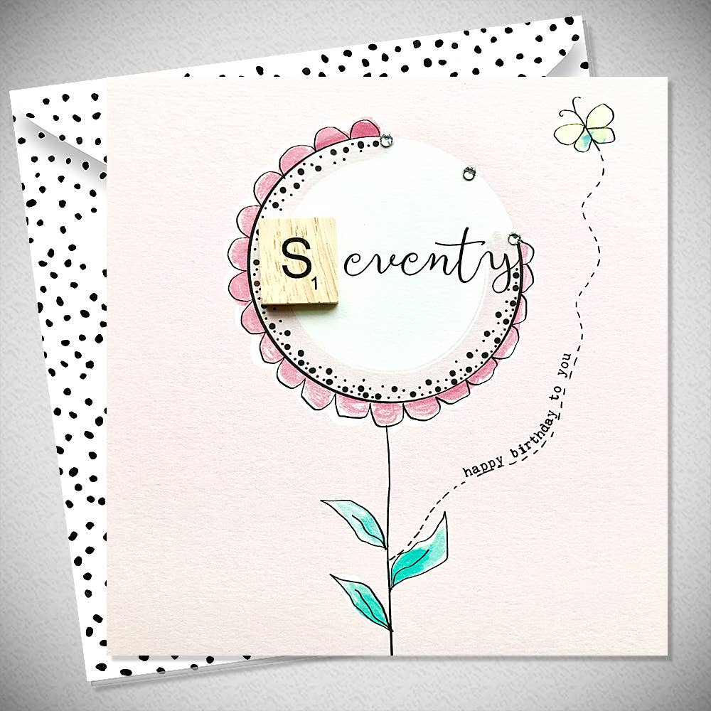 Age 70 HAPPY BIRTHDAY.. SEVENTY