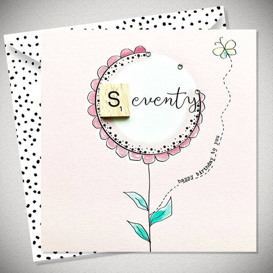 Age 70 HAPPY BIRTHDAY.. SEVENTY