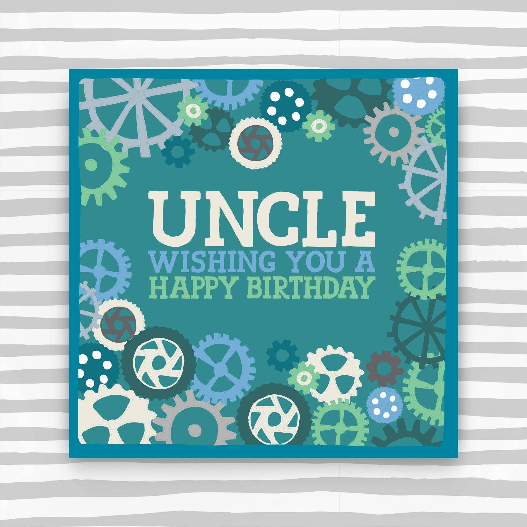 Uncle Wishing you a happy birthday card