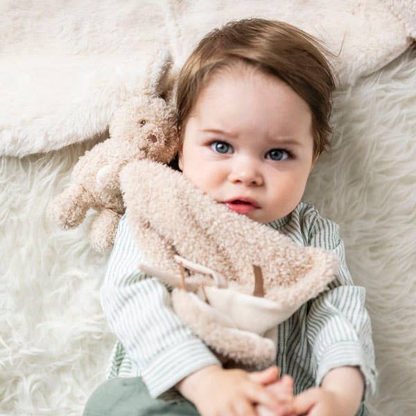 Nattou Rabbit - Cuddle Comforter for Babies 27cms