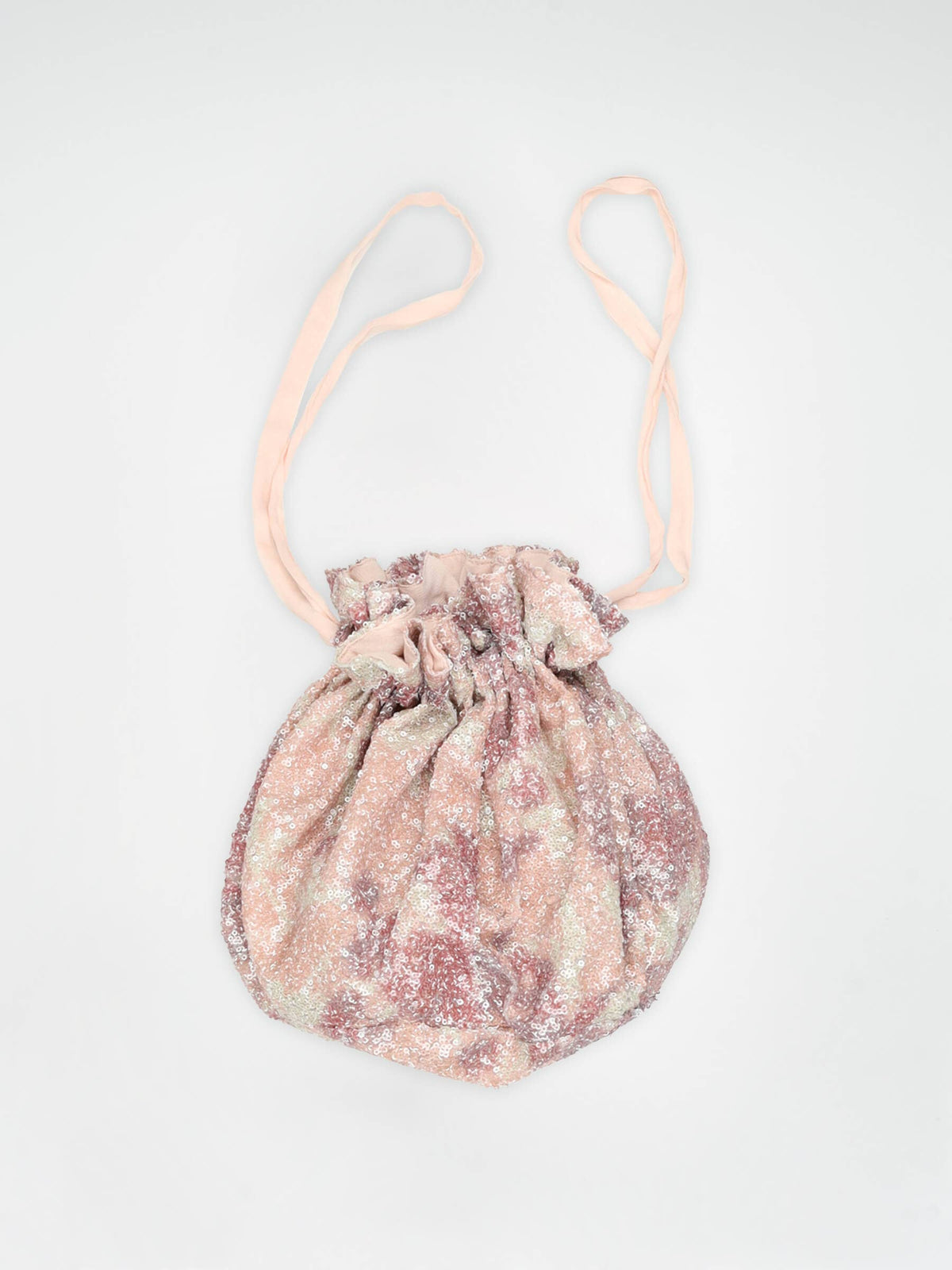 Star Printed Sequin Bag: ONE SIZE