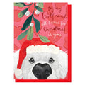 Girlfriend Christmas Card