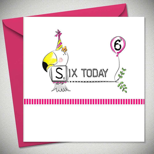 Age 6 SIX TODAY - Toucan