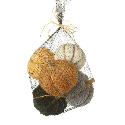 Fabric Pumpkins Net Set 5