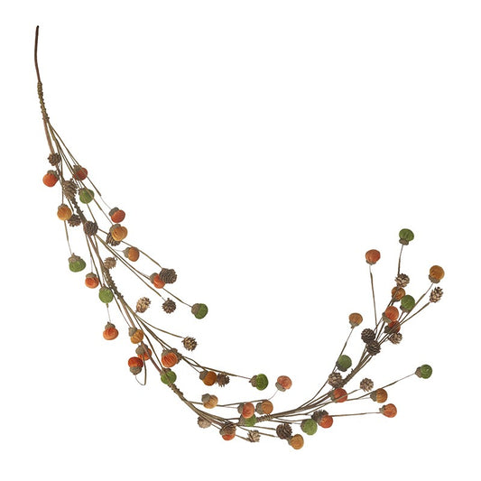 Velvet Acorn Garland