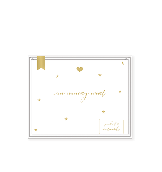An Evening  Invitation / Notelets