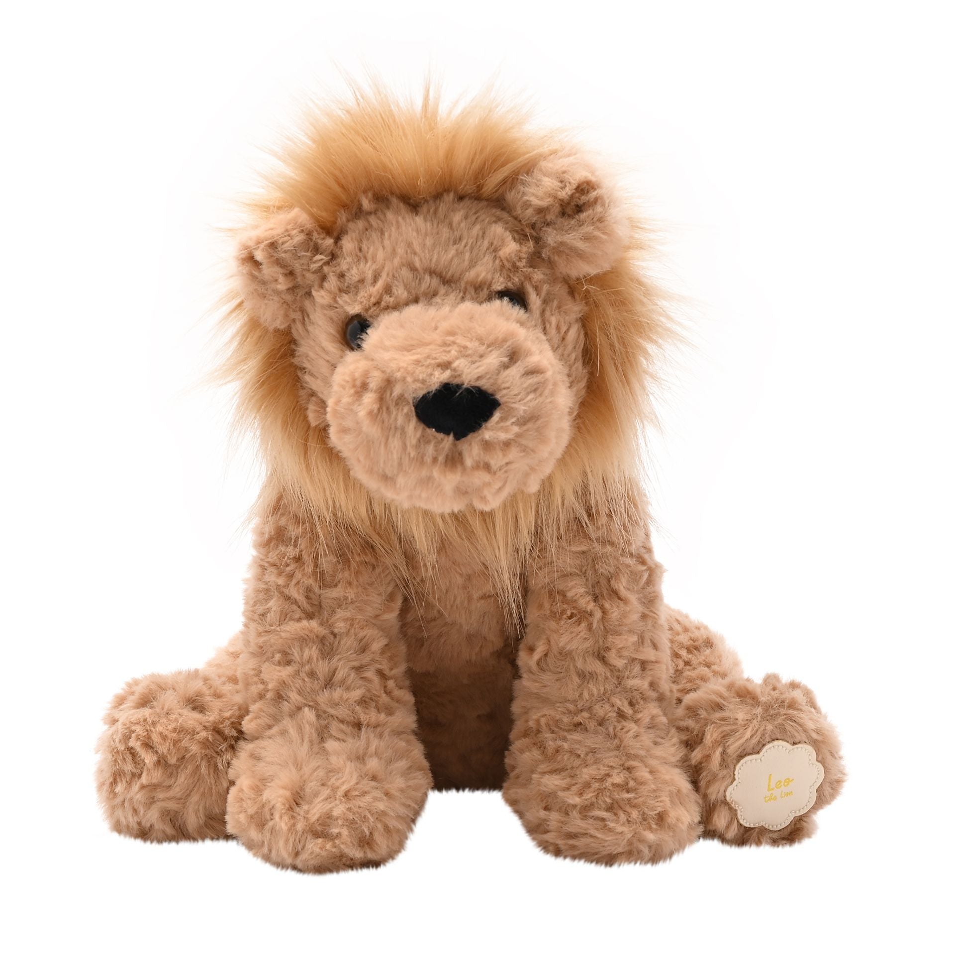 Leo The Plush Sitting Brown Lion 23 cm