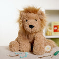 Leo The Plush Sitting Brown Lion 23 cm