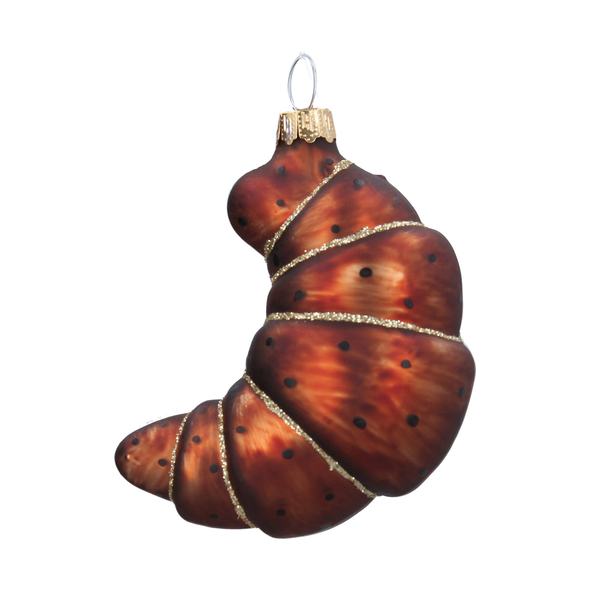 Glass Shape Dec 10cm - Croissant