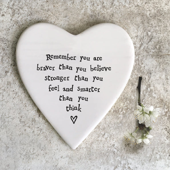 Porcelain Coaster - Braver