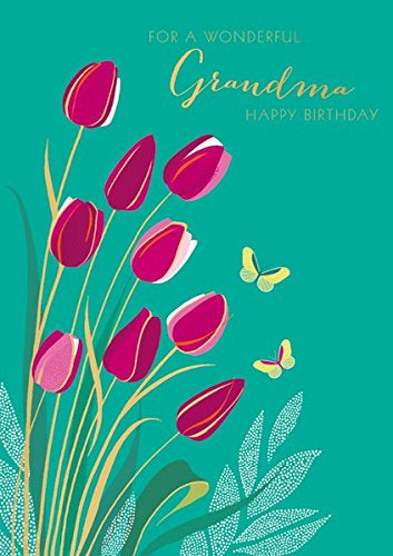 For A wonderful Grandma Tulips