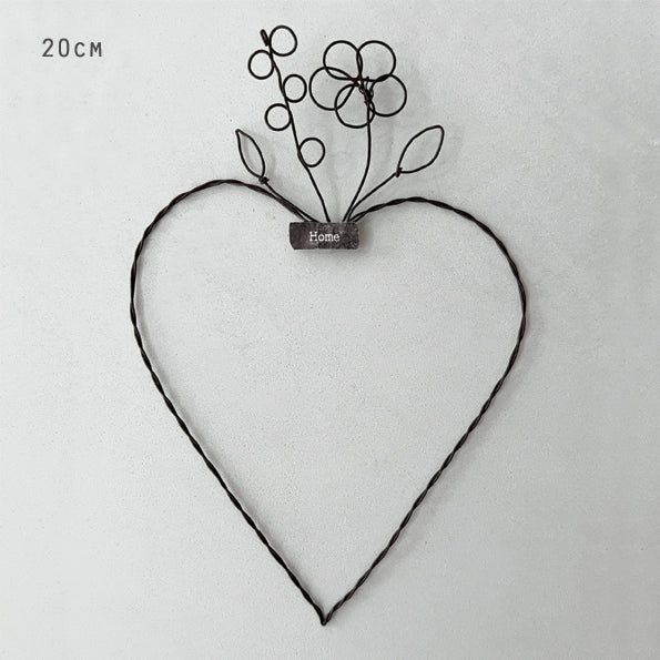 Metal hanging heart - Home / Lg