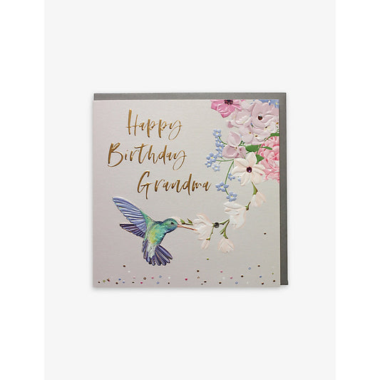 Happy Birthday Grandma - Hummingbird