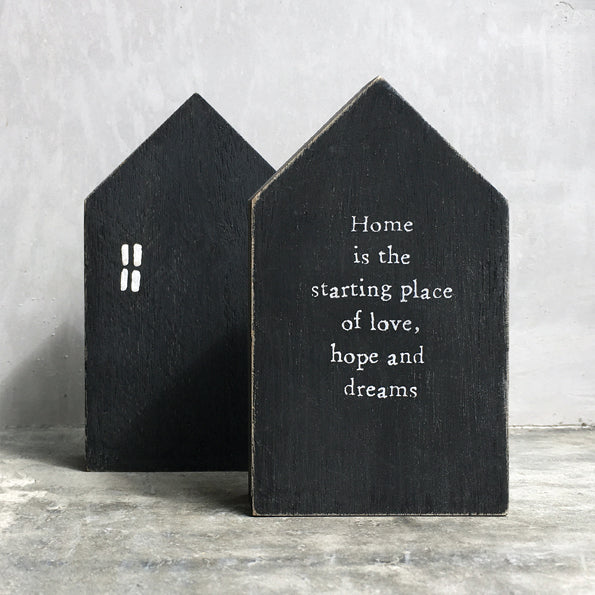 Wood house No 3 - Home is starting