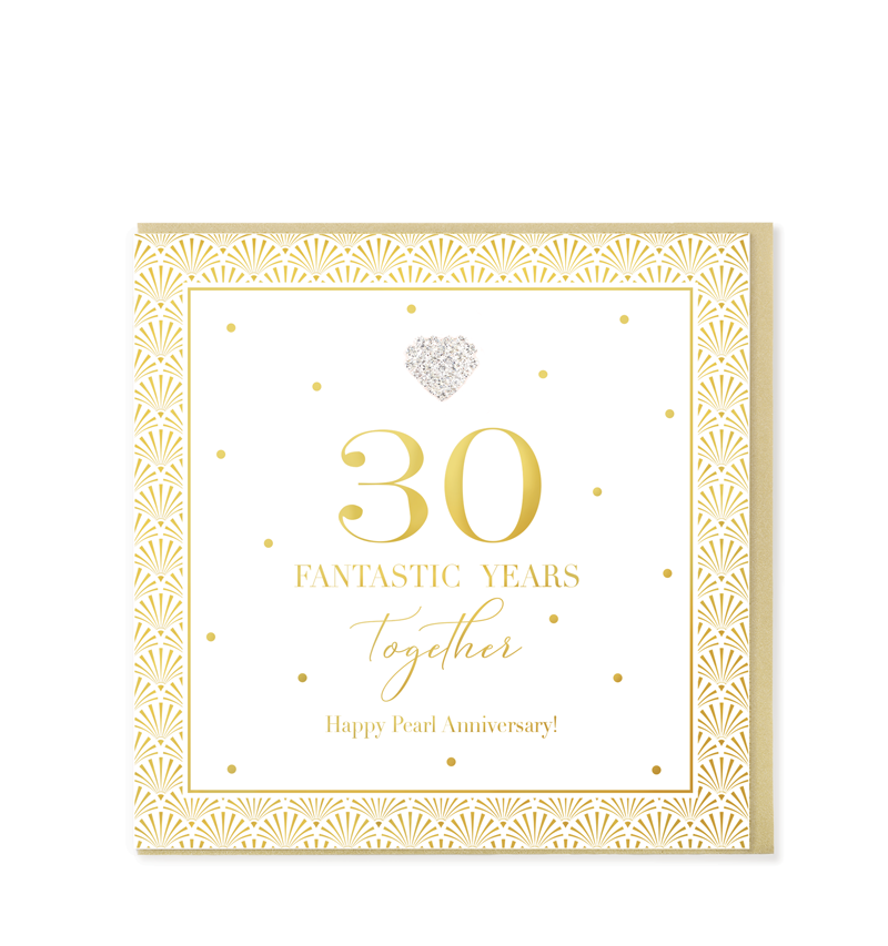 30th Fantastic Years Together Pearl Anniversary