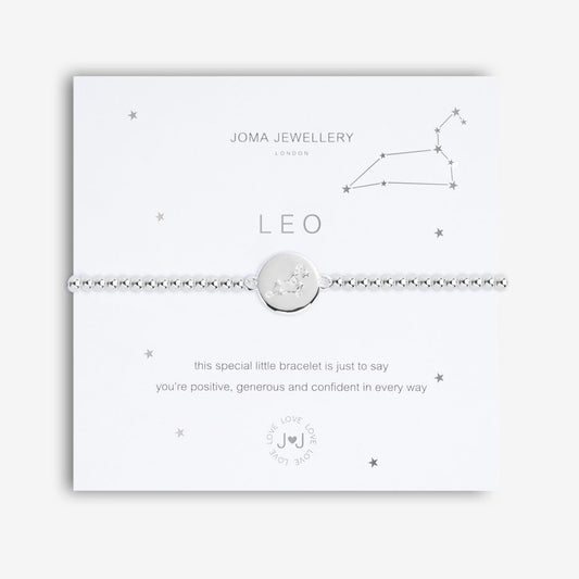 A LITTLE LEO BRACELET SILVER