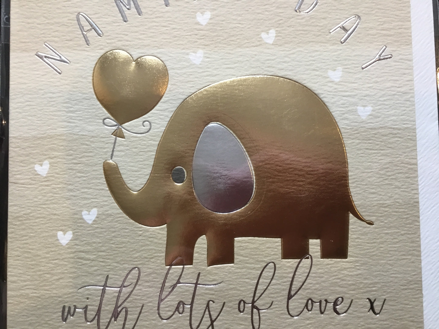 Naming Day Lots of Love Elephant