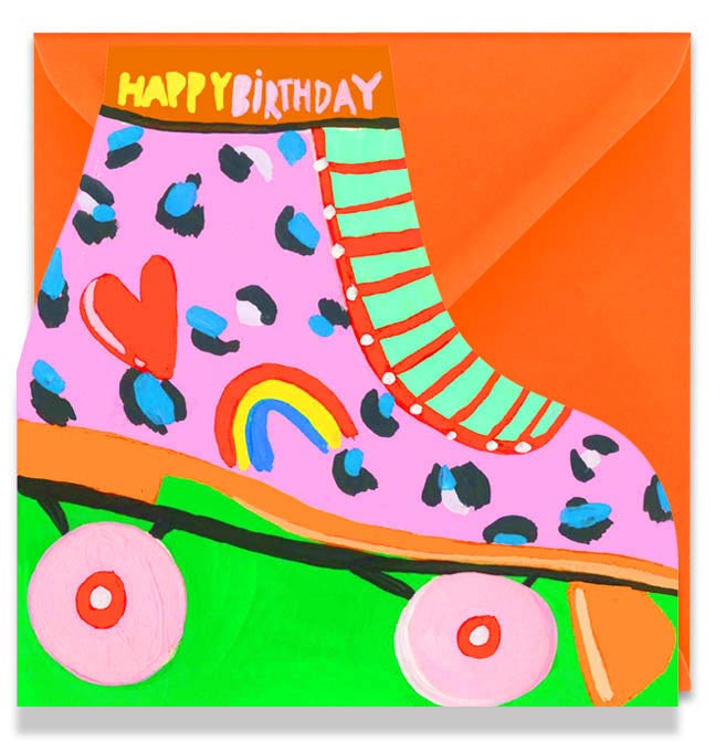 Happy Birthday Roller Boot