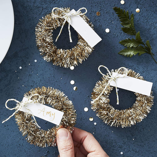 Assorted Christmas Place Card Holders