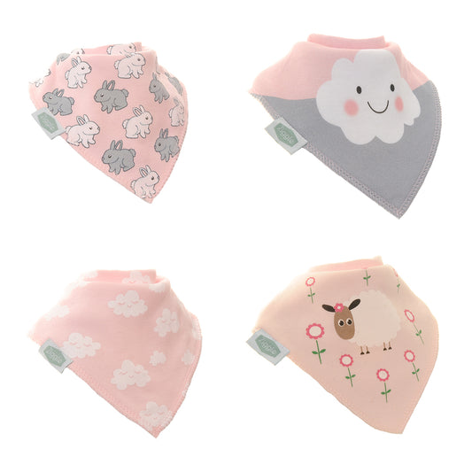 Cuddly Pinks bibs
