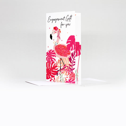 Engagement Gift Wallet Flamingo