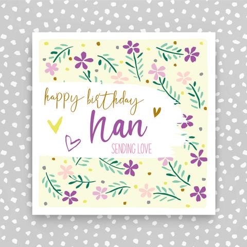 Nan Birthday Card