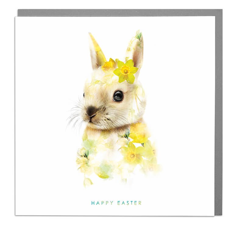Wildlife Botanical - Happy Easter Bunny