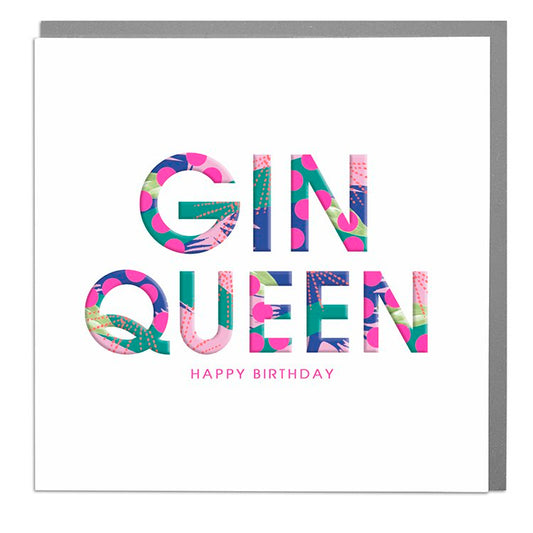 Gin Queen Happy Birthday