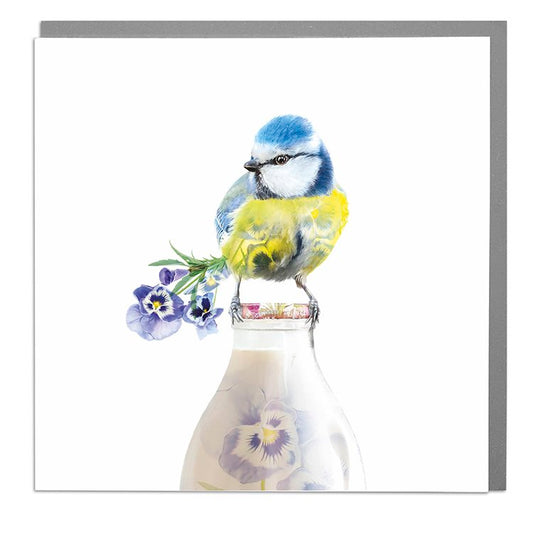 Wildlife Botanical - Blue Tit