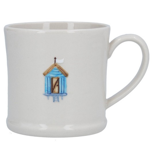Ceramic Mini Mug 7cm - Beach Hut