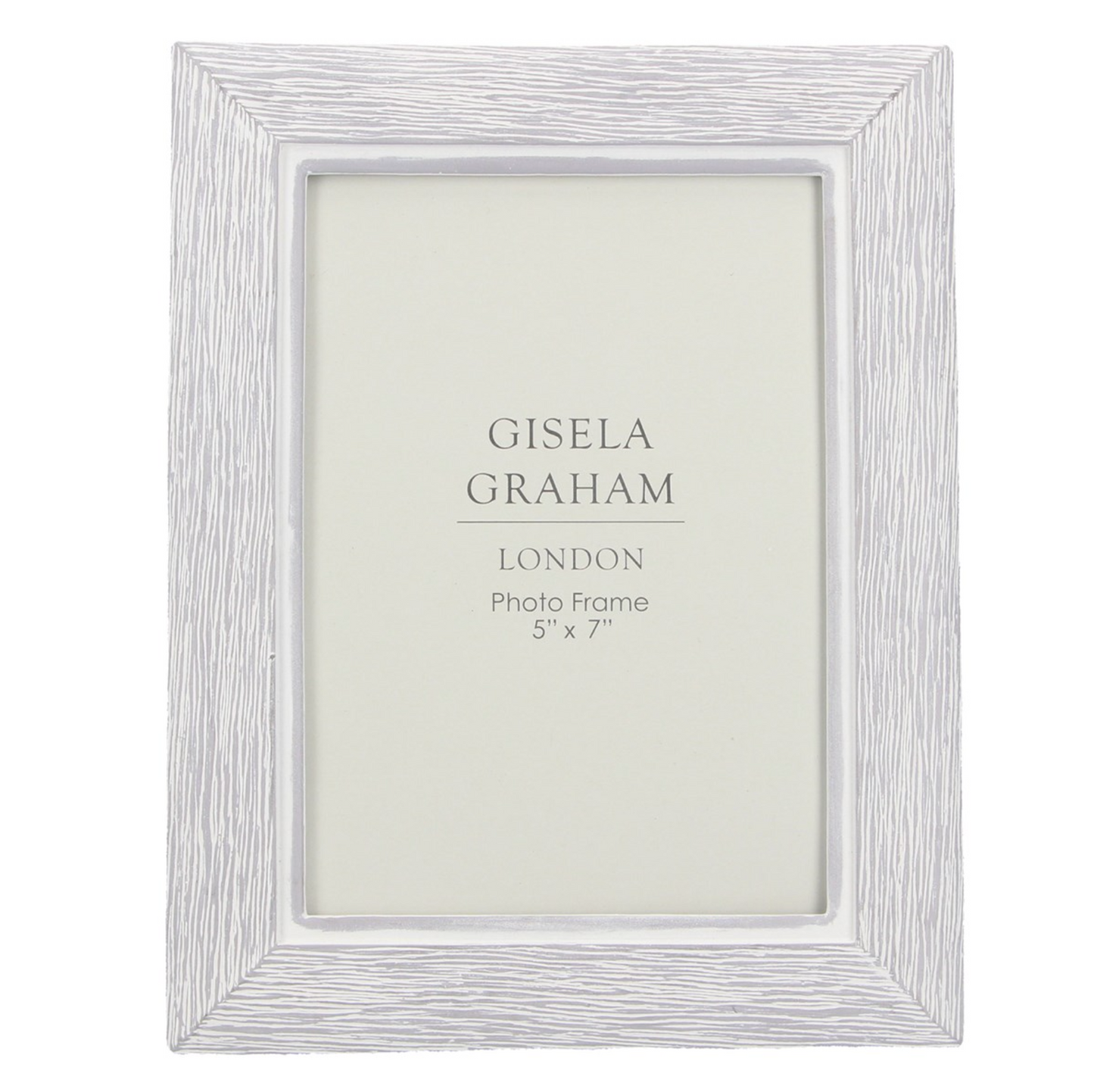 Resin Photo Frame (5x7) - Grey Wood Effect