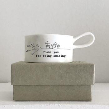 Handled Tea light holder - Home family love