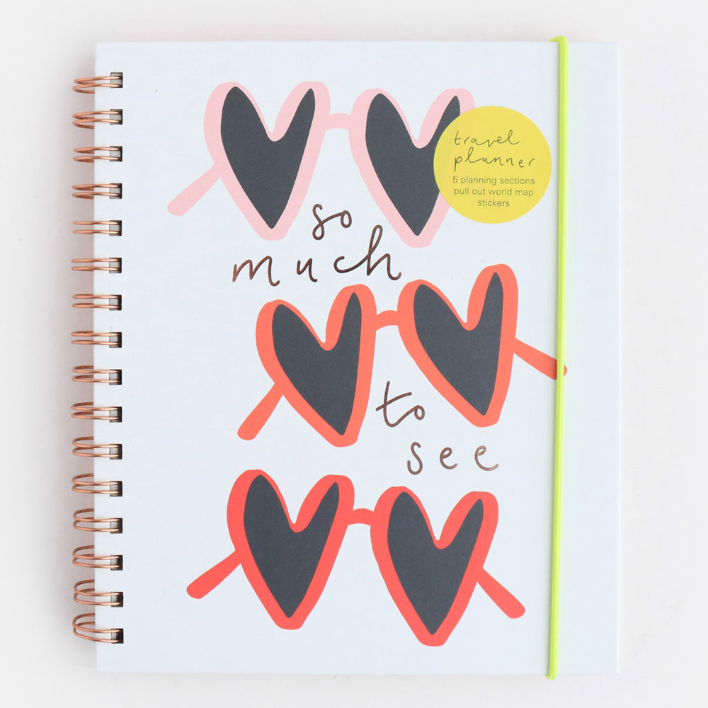 Heart Sun Glasses Holiday Planner