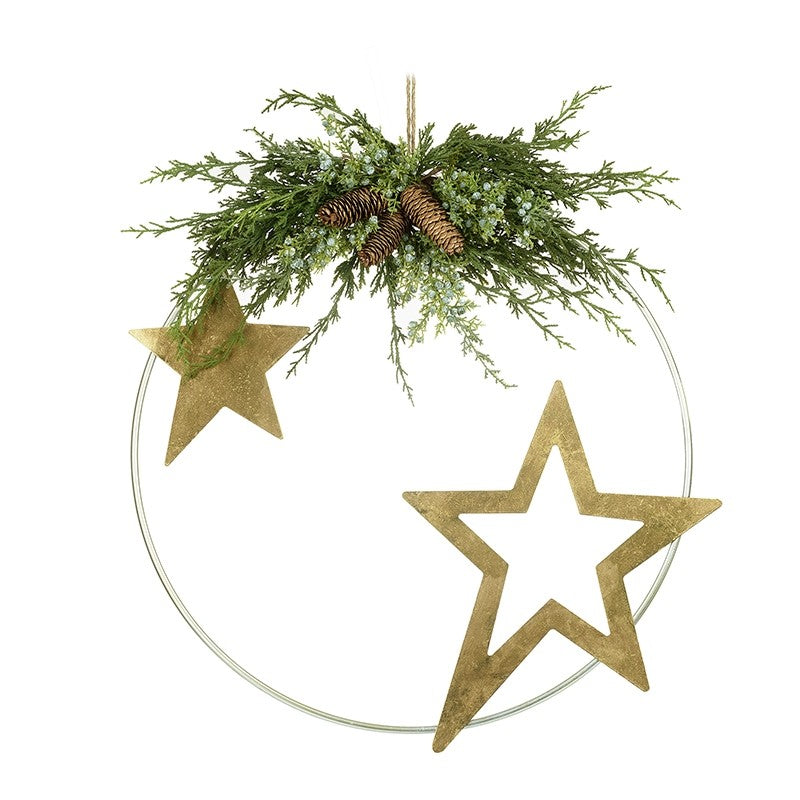 Large Metal Star Ring