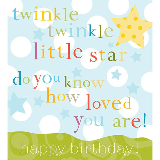 twinkle twinkle Birthday