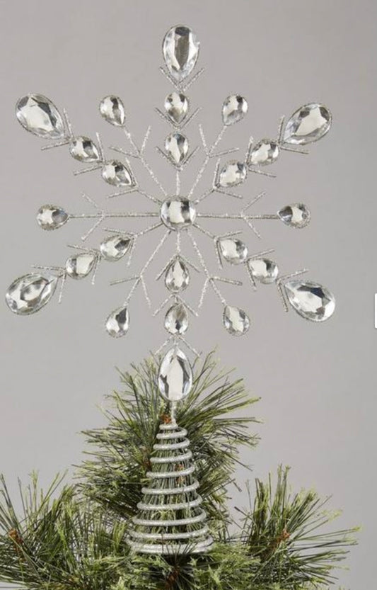 Silver Jewel Tree Topper