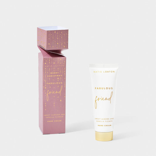 HAND CREAM 'MERRY CHRISTMAS FABULOUS FRIEND' PINK