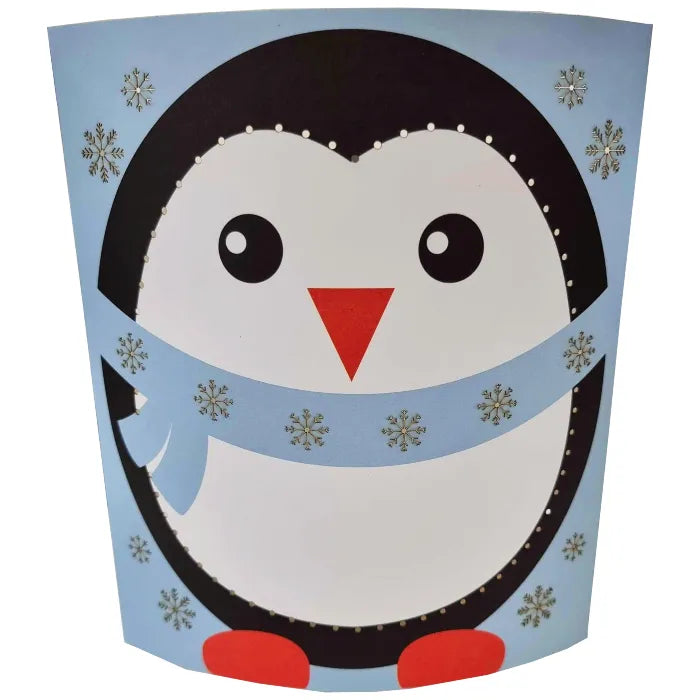 LED Light-Up Decorative Paper Lantern - Penguin or Reindeer was £6.99