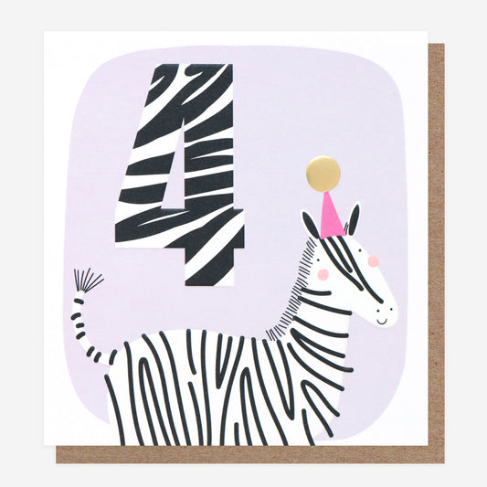 Age 4 Girls Zebra