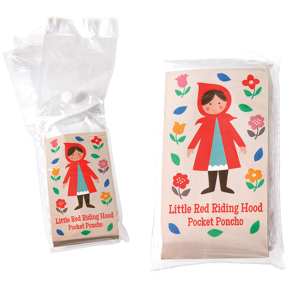 Little  red riding hood Rain Poncho