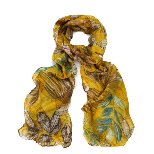 Yellow scarf